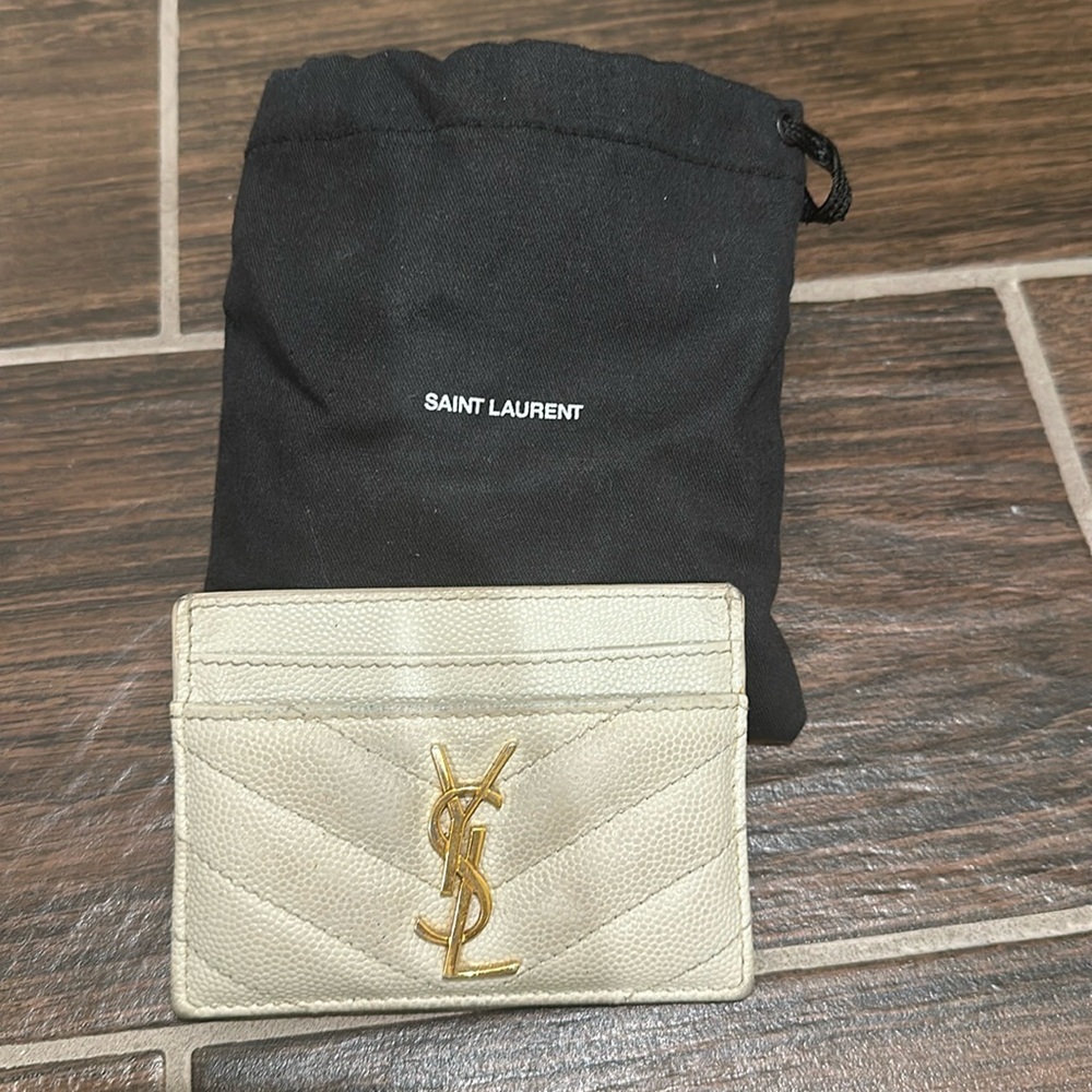 YSL card holder